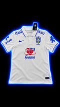 Brazil CBF white polo shirt