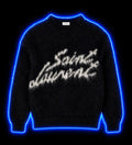 Black Saint Laurent signature sweater
