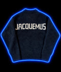 Dark Jacquemus logo sweater