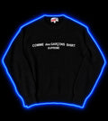 Black Comme des Garçons Shirt Supreme sweater